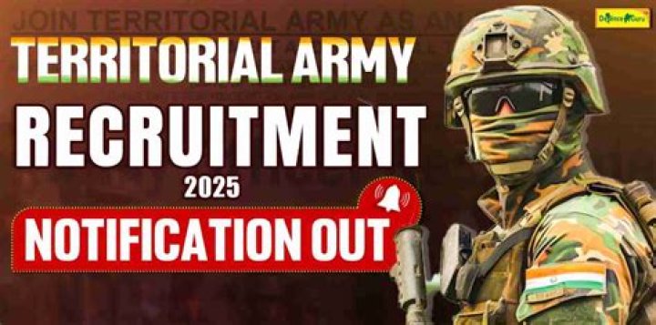 Territorial Army Officer Recruitment 2022 Live SarkariResult Apply Online
